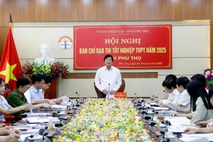 Ông Nguyễn Mạnh Sơn - Phó Chủ tịch UBND tỉnh Phú Thọ phát biểu tại hội nghị.