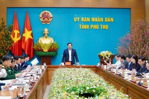Ông Trần Duy Đông - Chủ tịch UBND tỉnh Phú Thọ phát biểu.