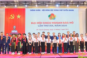 Đại hội Cháu ngoan Bác Hồ TP Tuyên Quang, lần thứ XIX, năm 2025.