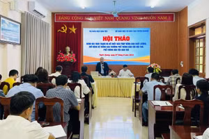 Quang cảnh Hội thảo.