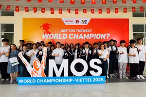 Học sinh Trường THPT Chuyên Hùng Vương (Phú Thọ) tham gia cuộc thi Vô địch Tin học văn phòng thế giới (MOSWC) - Viettel 2025.