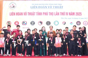 Liên hoan võ thuật năm nay thu hút các lứa tuổi tiểu học, THCS, THPT và trên 18 tuổi tham gia.