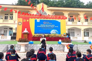 Trường Tiểu học Hương Canh B tổ chức hoạt động giáo dục kỹ năng sống trường học hạnh phúc cho học sinh trong năm học 2024 - 2025.