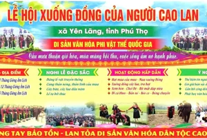 Lễ hội Xuống Đồng người Cao Lan được công nhận Di sản văn hóa quốc gia