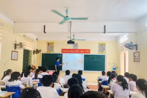 Có thể đánh giá năng lực học sinh tuyển sinh lớp 6 ở Phú Thọ (ảnh minh họa).