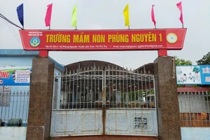 Trường Mầm non Phùng Nguyên 1 (huyện Lâm Thao, Phú Thọ) thực hiện tốt công tác thu, chi.