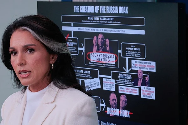 Giám đốc Tình báo Quốc gia Mỹ Tulsi Gabbard.