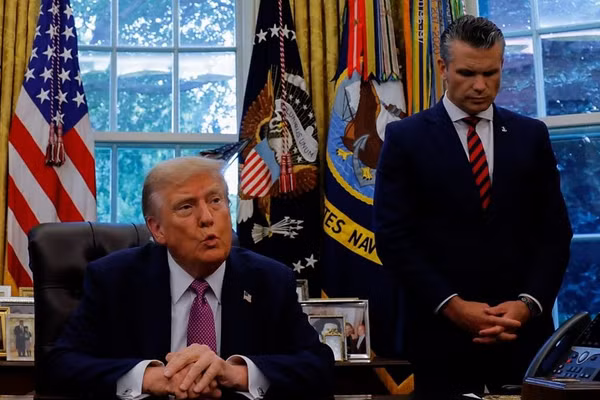 Tổng thống Mỹ Donald Trump.