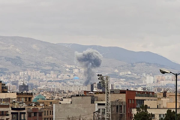 Một vụ nổ ở Tehran, Iran, ngày 2/3/2026.