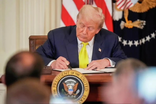 Tổng thống Mỹ Donald Trump.