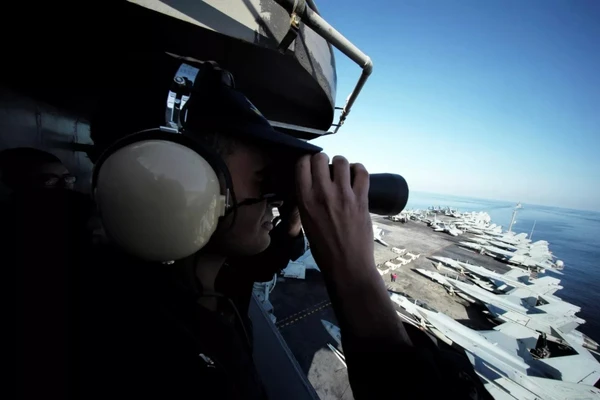 Tàu sân bay Mỹ tại Trung Đông.