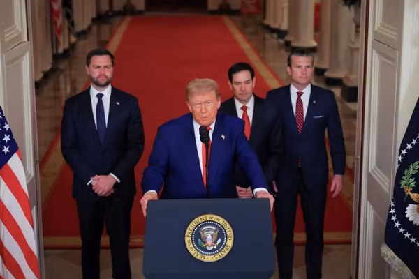 Tổng thống Mỹ Donald Trump.