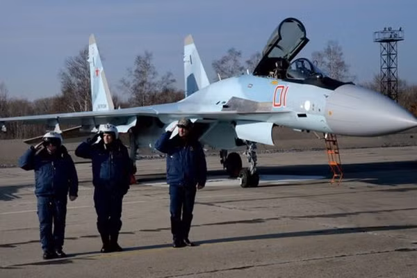Tiêm kích Su-35S của Nga.