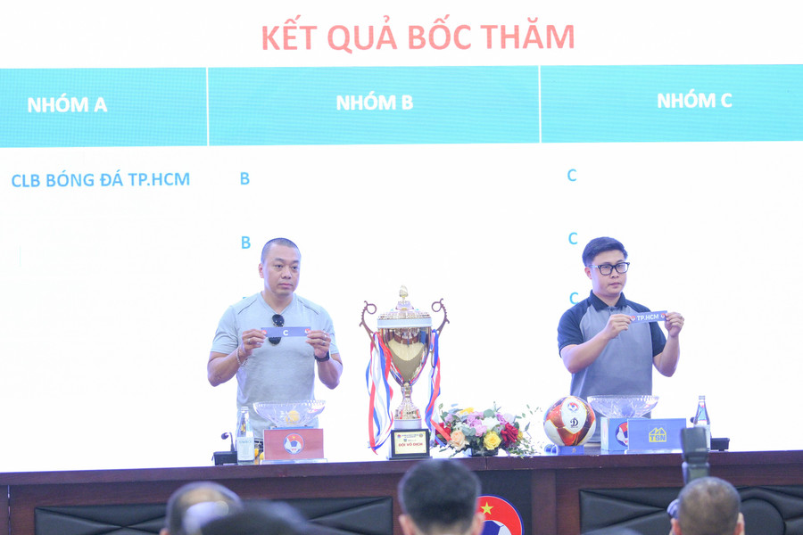 Lễ bốc thăm xếp lịch thi đấu VCK U17 VĐQG – Cúp Thái Sơn Nam 2025.