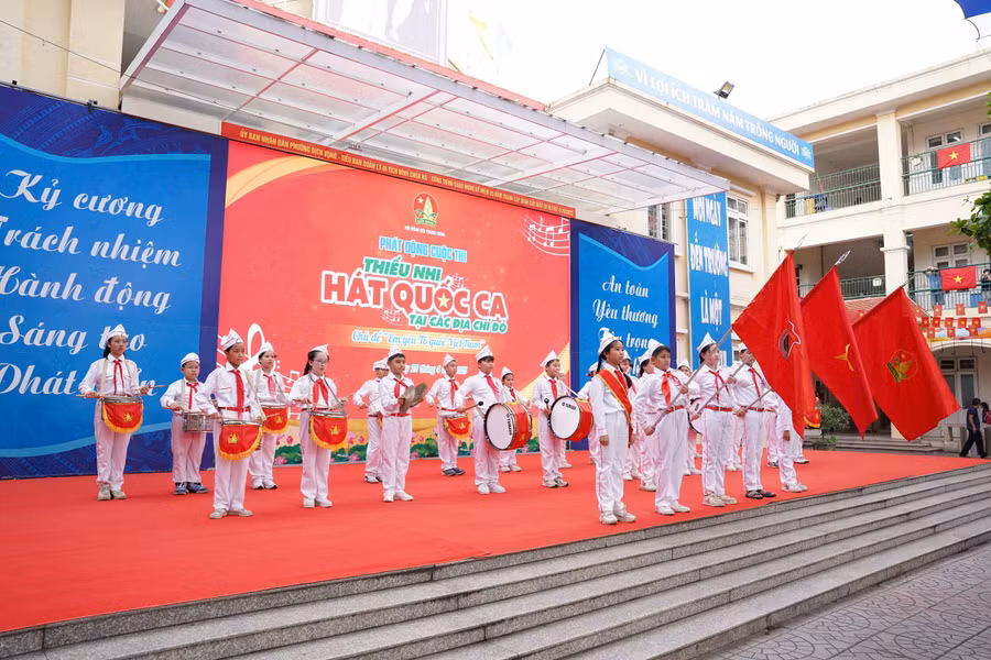 Phát động Cuộc thi hát Quốc ca tại các địa chỉ đỏ