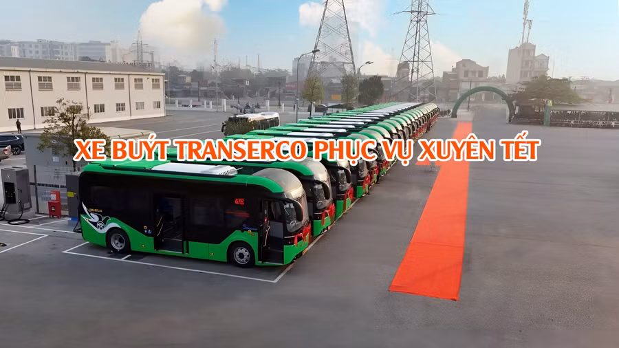 Xe buýt Hà Nội hoạt động xuyên Tết phục vụ người dân