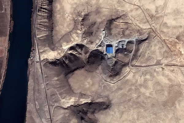 Địa điểm hạt nhân của Syria bị Israel ném bom năm 2007.