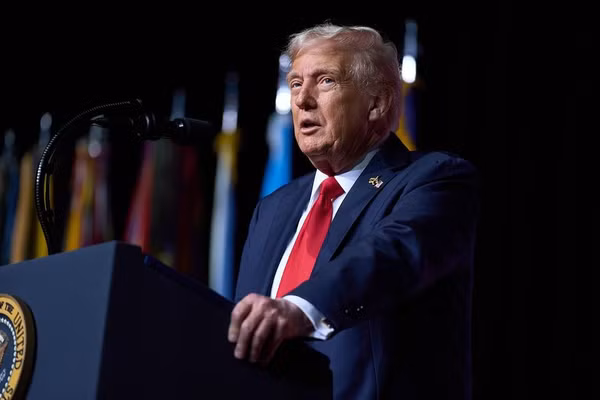 Tổng thống Mỹ Donald Trump.