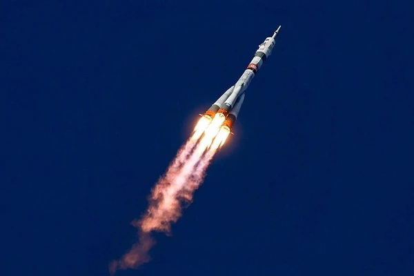 Tàu vũ trụ Soyuz MS-28 của Nga đưa phi hành đoàn mới lên ISS, ngày 27/11/2025.