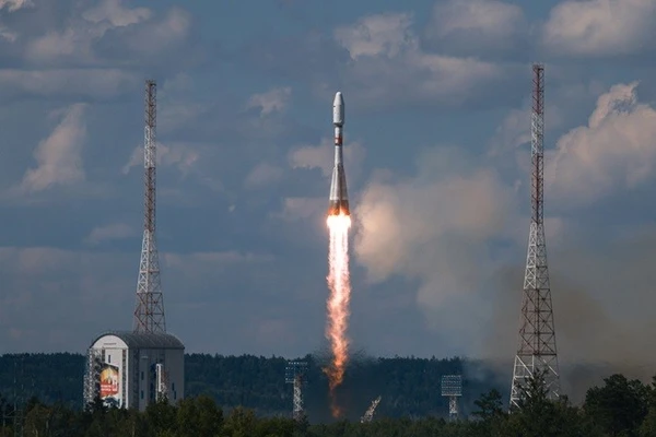 Nga phóng tên lửa Soyuz mang theo vệ tinh liên lạc của Iran vào quỹ đạo, ngày 25/7/2025.