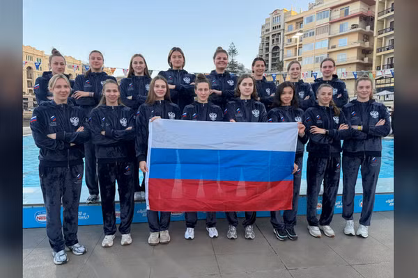 Đội tuyển bóng nước nữ Nga.