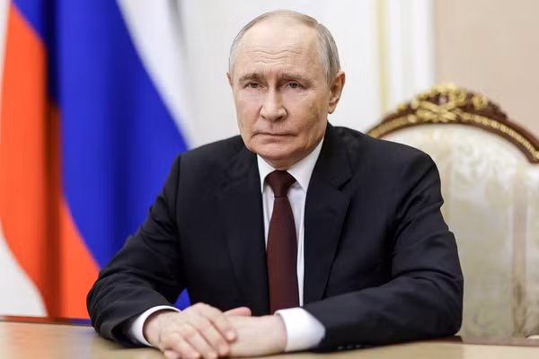 Tổng thống Nga Vladimir Putin.