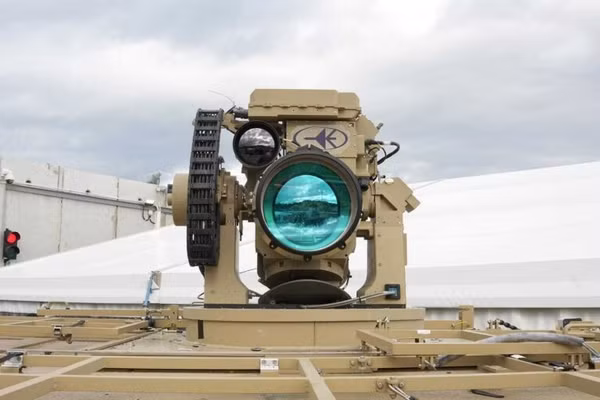 Hệ thống vũ khí laser Iron Beam của Israel.