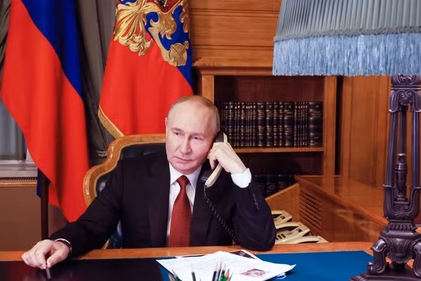 Tổng thống Nga Vladimir Putin.