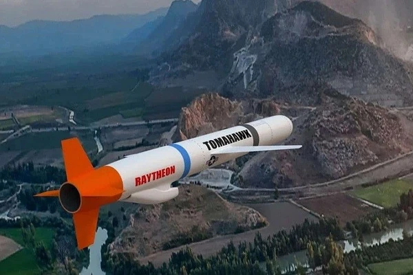 Tên lửa tầm xa Tomahawk của Mỹ.