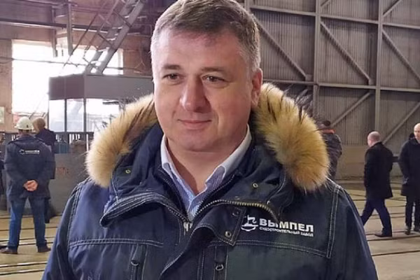 Ông Yevgeny Norenko, cựu Giám đốc Xưởng đóng tàu Yaroslavl.