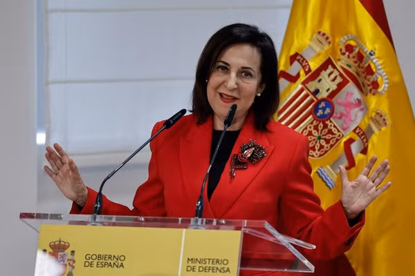 Bộ trưởng Quốc phòng Tây Ban Nha Margarita Robles.