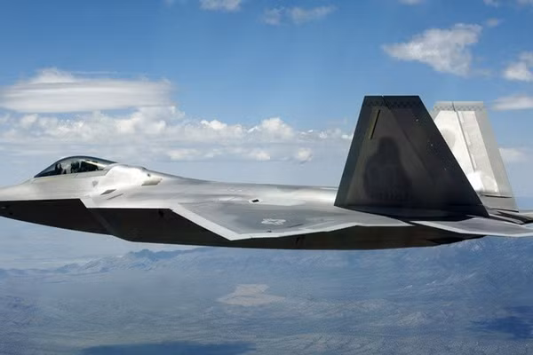 Máy bay chiến đấu F-22 của Mỹ.