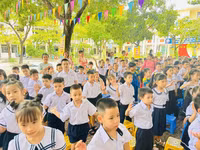 Học sinh Trường Tiểu học Võ Thị Sáu (phường Hải Châu, TP Đà Nẵng). Ảnh: NTCC