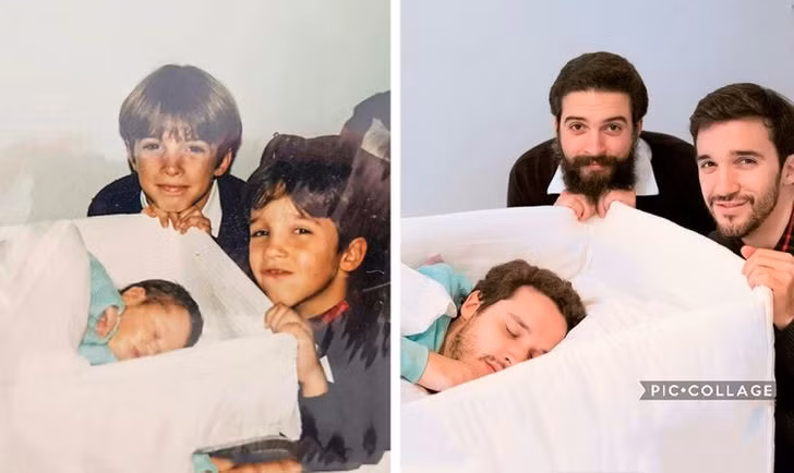20+ Then and Now Pics That Bring the Sweet Smell of Nostalgia