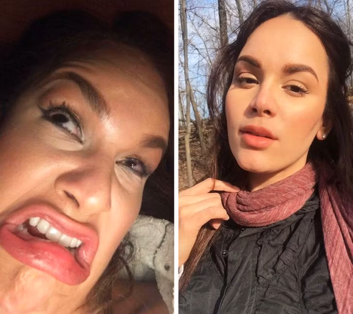 14 Women That Hid Their Beauty Behind a Funny Grimace
