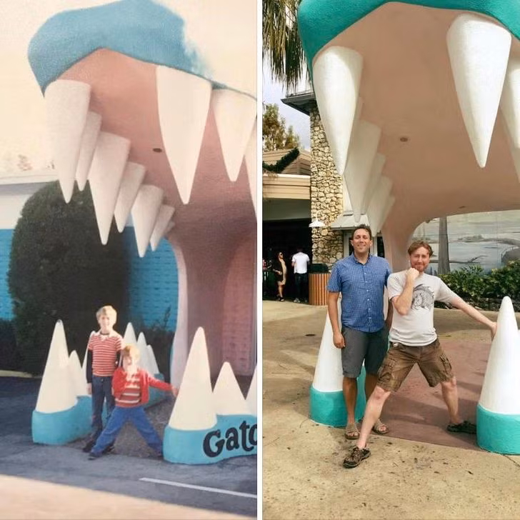 20+ Then and Now Pics That Bring the Sweet Smell of Nostalgia