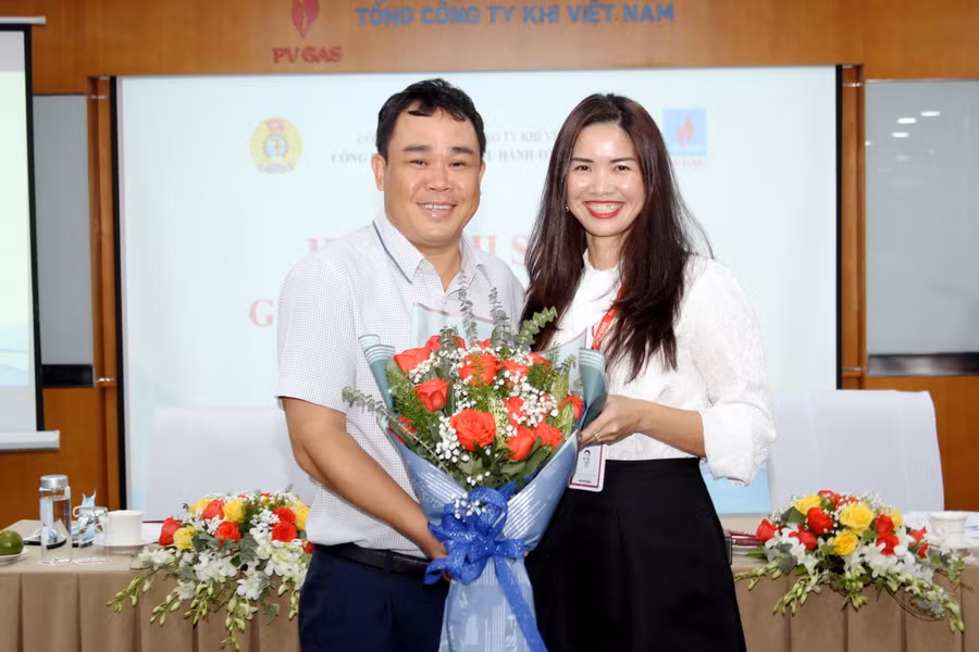Công đoàn Cơ quan Điều hành PV GAS tổ chức Hội nghị Sơ kết giữa nhiệm kỳ 2017 - 2022 ảnh 3