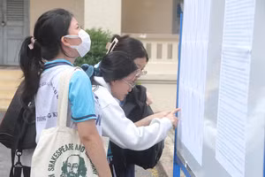 Học sinh TPHCM tham gia kỳ thi tốt nghiệp năm 2024.