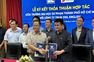 Trường Đại học Sư phạm TPHCM đã ký kết MOU với Hệ thống tiếng Anh tư duy DOL English. 