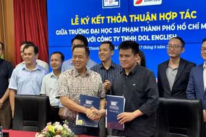 Trường Đại học Sư phạm TPHCM đã ký kết MOU với Hệ thống tiếng Anh tư duy DOL English. 