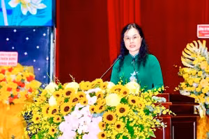 Bà Lê Thụy Mỵ Châu, Phó Giám đốc Sở GD&ĐT TPHCM.