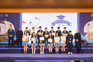 Victoria School - Nam Sài Gòn vinh danh các học sinh xuất sắc trong năm học 2024 -2025.