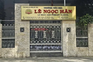 Trường Tiểu học Lê Ngọc Hân (phường Bến Thành, TPHCM).