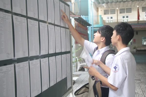 Thí sinh tham gia kỳ thi lớp 10 năm 2025.