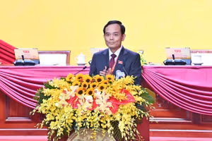 Bí thư Thành ủy TPHCM Trần Lưu Quang. Ảnh: BTC.