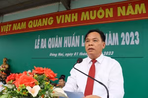 Ông Võ Tấn Đức, quyền Chủ tịch UBND tỉnh Đồng Nai được bầu giữ chức Phó Bí thư tỉnh ủy tỉnh Đồng Nai.