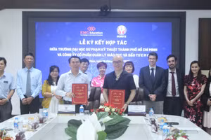 Trường Đại học Sư phạm Kỹ thuật TPHCM và EMG Education ký kết hợp tác.