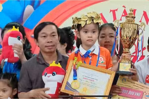 Phan Như Thảo đạt giải Nhất "Đấu trường tìm kiếm tài năng nhí".