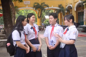 Thí sinh TPHCM tham gia kỳ thi lớp 10 năm 2025. (Ảnh: Quốc Hải)