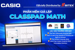 Các giải thưởng quốc tế của ClassPad.net.
